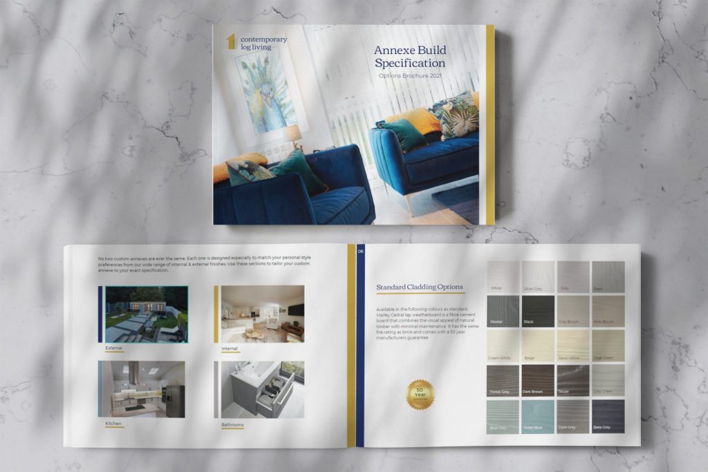 "Granny annexe design brochure"